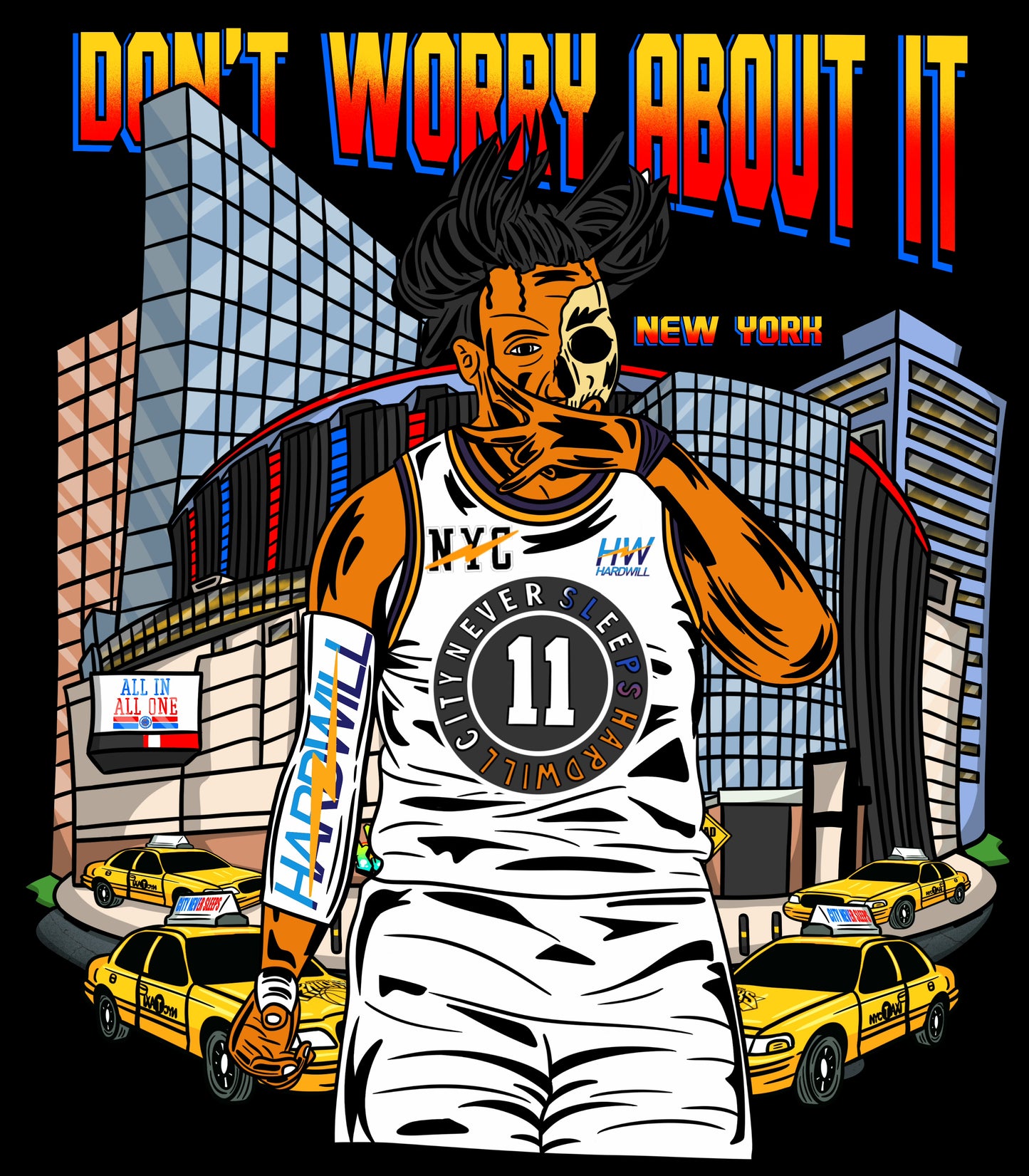 "Don't Worry About It" Brunson Tribute Hood